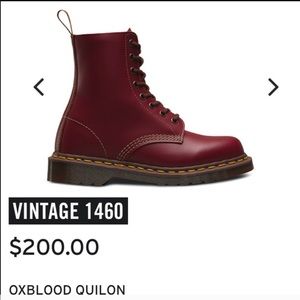 Doc Marten Quilon Oxblood 1460